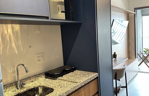 Indianopolis Apartment | Studio in Moema - 5 min from the subway and 15 min from Congonhas Airport