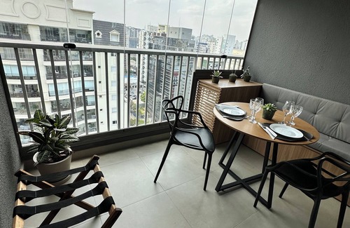 Indianopolis Apartment | Studio in Moema - 5 min from the subway and 15 min from Congonhas Airport