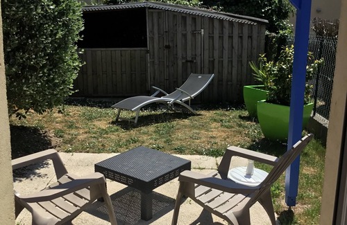 Sarzeau Apartment | Studio Jardin Terrasse Barbecue Parking Voiture Vélos