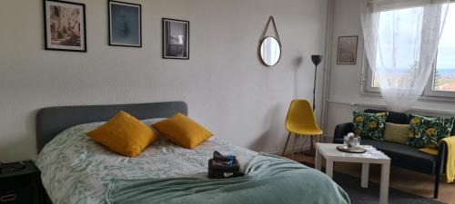 Saint-Louis Apartment | Studio KULLA avec terasse 5mn Basel Airport