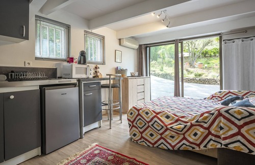 Saint-Raphael Apartment | Studio 'L'espeoutier' with private pool, Wi-Fi and air conditioning