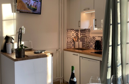 La Bourboule Apartment | Studio La Bourboule with balcony
