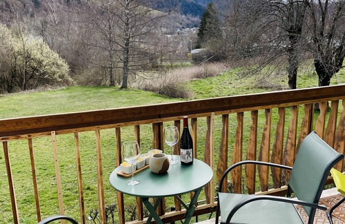 La Bourboule Apartment | Studio La Bourboule with balcony