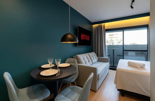 Santo Amaro Apartment | Studio La Vida - Com Ar/Metrô Borba Gato