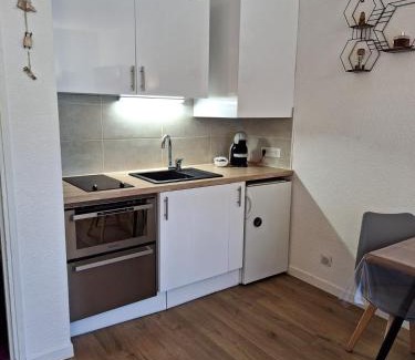 Saint-Etienne-de-Tinee Apartment | Studio Les 3 Lys Auron