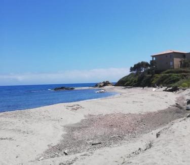Bravone Apartment | Studio les pieds dans l'eau vue sur mer