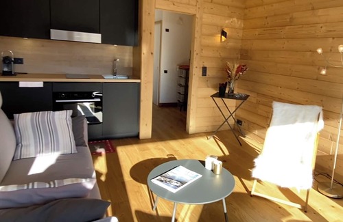 Cordon Apartment | Studio Lumineux Avec vue Mont Blanc