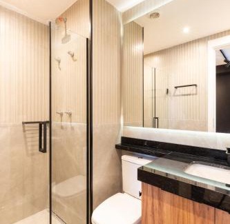 Vila Nova Conceicao Apartment | Studio Luxo, Lazer e Vista - Wecare Hosting