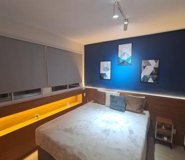 Santo Cristo Apartment | Studio moderno com Piscina 4 pessoas no Centro