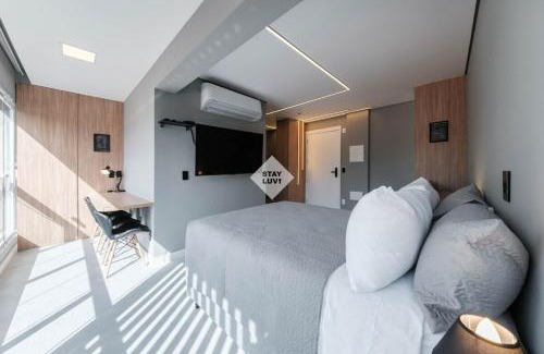 Brooklin Novo Apartment | Studio Moderno e Automatizado - Brooklin