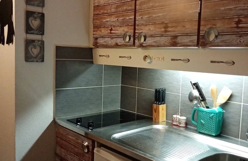 La Mongie Apartment | studio mountain view to the slopes