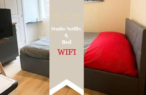 Sainte-Anne - Faubourg Noyon Apartment | Studio Netflix & Bed