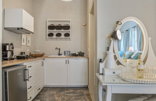 Symi Apartment | Studio 'No 2 Superior Symi Nautilus' with Sea View, Wi-Fi and Air Conditioning