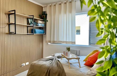 Gonzaga Apartment | Studio no Coração do Gonzaga beira mar