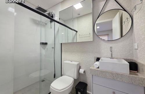 Foz do Iguacu City Centre Apartment | Studio Novíssimo no Centro para 4 pessoas