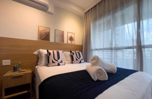 Brooklin Novo Apartment | Studio novo Brooklin com Piscina no Rooftop