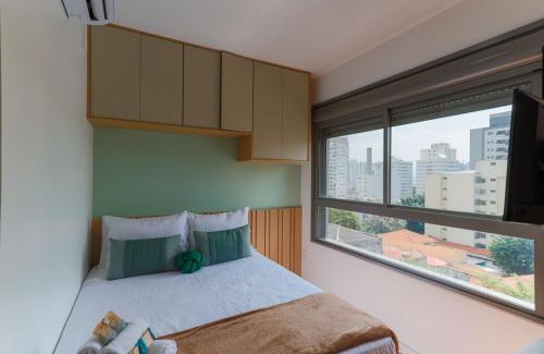 Vila Pompeia Apartment | Studio Novo com Academia em Perdizes - Allianz 5min a pé