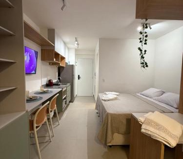 Pinheiros Apartment | Studio novo e confortável perto da Av Faria Lima, Pinheiros e Vila Madalena