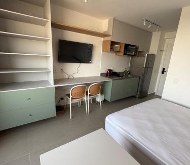 Pinheiros Apartment | Studio novo e confortável perto da Av Faria Lima, Pinheiros e Vila Madalena