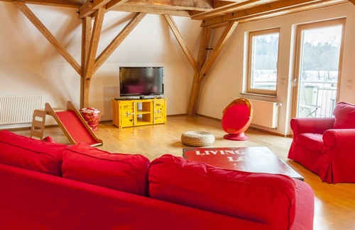 Aulendorf Apartment | Studio Panorama, 150 qm, 1 Wohn-/Schlafbereich, max. 2 Erwachsene und 3 Kinder