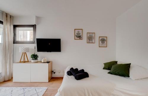 Saint - Aubin - Dupuy Apartment | Studio Place Dupuy, clim, parking, terrasse