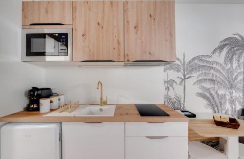 Saint - Aubin - Dupuy Apartment | Studio Place Dupuy, clim, parking, terrasse