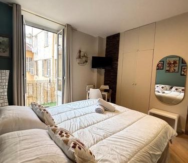 Jean-Medecin Apartment | studio plein centre ville rue piétonne