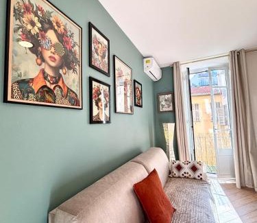 Jean-Medecin Apartment | studio plein centre ville rue piétonne