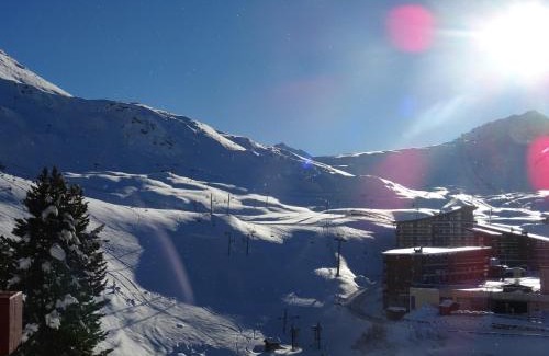 Arc-2000 Apartment | Studio pour 5 pers à Arc 2000, proche pistes, balcon, wifi et TV - FR-1-411-360