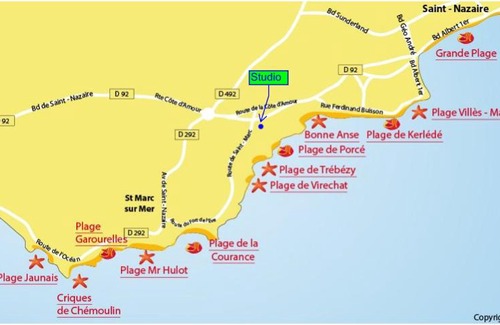 Saint-Marc-sur-Mer Apartment | Studio proche mer près de Saint Marc