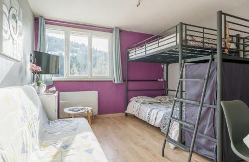 La Bresse Apartment | Studio Résidence les Oursons - parking privé