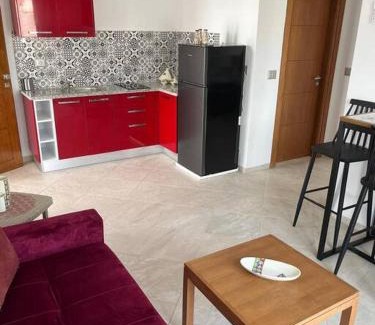 Mezraia Apartment | Studio Rouge Cosy à Dar Lili Djerba