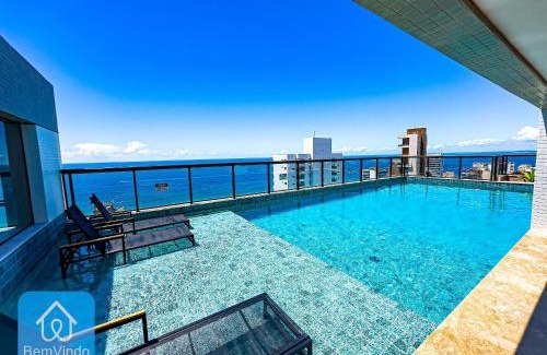 Barra Apartment | Studio Vista Mar Exclusivo no Barra Premium
