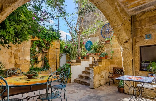 Xewkija Apartment | Studio w/Courtyard in a Traditional Country home