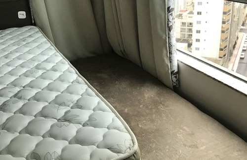Pioneiros Apartment | Studio with child safety locks .sleeps three people