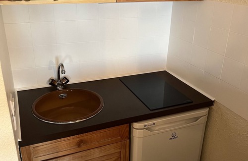 Valberg Apartment | Studio with garden and breathtaking view of Valberg and Saint Honorât