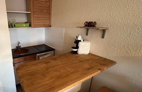 Valberg Apartment | Studio with garden and breathtaking view of Valberg and Saint Honorât