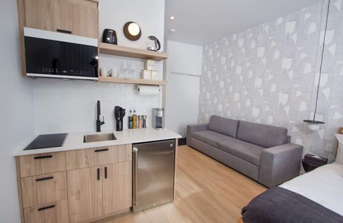 Plateau Mont Royal Apartment | Studio14/Plateau/St-Denis/Terraces/SelfCheck-In/AC