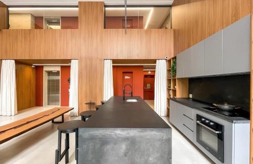 Jardins House | Studios Pamplona condominium with pool next to Trianon-Masp subway station