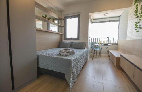 Santo Amaro Apartment | Studios Prime a 350m Metrô Brooklin, 1km Consolado EUA