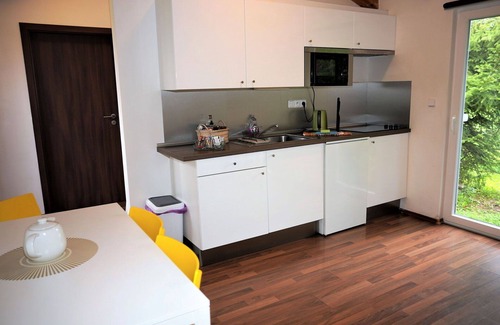 Dolni Branna House | Stunning private villa for 4 guests with WIFI, TV, terrace, pets allowed and parking