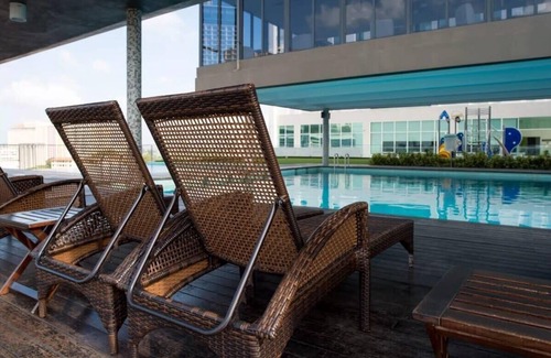 Bunga Paya Pantai Apartment | Stunning 1BR Suite Perfect View at Melaka Malaysia