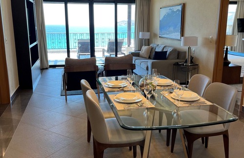El Rosarito Condo | Stunning 2 B/R ocean front condo near Cabo San Lucas