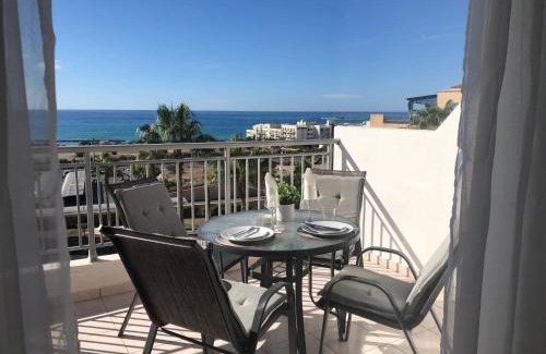Paphos Apartment | Stunning 2 bed 2 bath with sea-views: Kings Palace