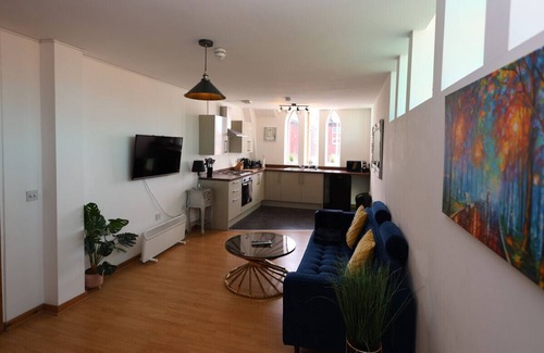 Blackpool Apartment | Stunning 2 Bed Apartment in Converted Church