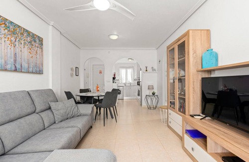 Los Alcazares Apartment | Stunning 2 Bed El Divino Penthouse - Private Roof Solarium, WIFI, Air-con, UK TV