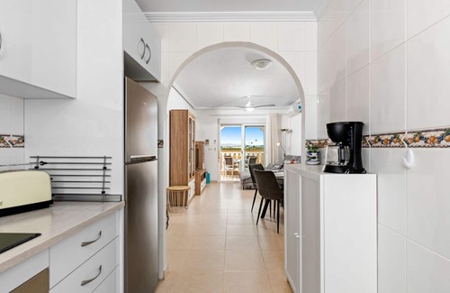 Los Alcazares Apartment | Stunning 2 Bed El Divino Penthouse - Private Roof Solarium, WIFI, Air-con, UK TV