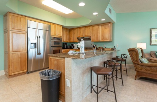 Orange Beach East Condo | Stunning 2BR Unit B508 at The Caribe with Beautiful Bay Views!