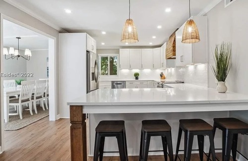 Folly Field House | *Stunning 4 bedroom beach retreat w/private pool*