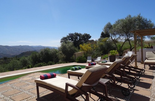 Almogia Villa | Stunning 5 bedroom family villa with spectacular views and heated pool